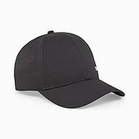 Кепка Puma ESS PUMA Baseball Cap 025318 01 (чорна, поліестер, з регулятором, спортивна, логотип пума)