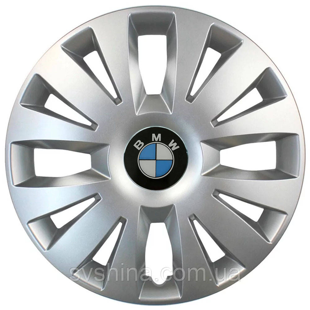 Автомобільні модельні ковпаки SJS BMW 324 4шт, сріблясті