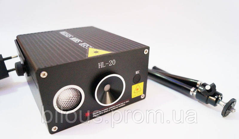 Лазерный диско проектор HL-20, СТРОБОСКОП, светомузыка - фото 3 - id-p419437783