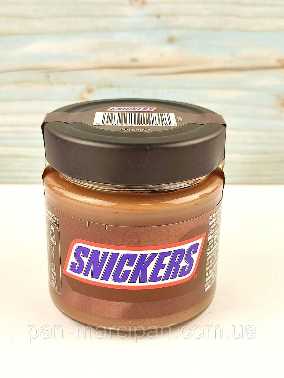 Шоколадна паста Snickers 200 г, фото 1