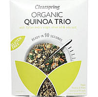 Киноа ClearSpring organic trio, Gluten Free, 250г