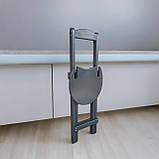 Високий дерев'яний складний стілець зі спинкою для кафе барів балконів Вільха 63 см, фото 8