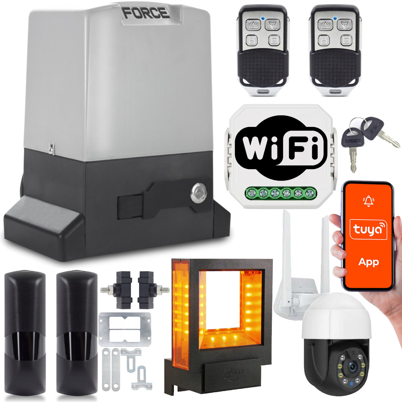 Привод для відкатних воріт Force 760 370 Вт, фото 1