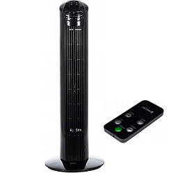 Вентилятор колонний MalTec WK180WT 73 см 45 Вт з пультом ДК Чорний