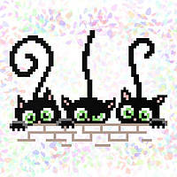 Водорозчинний флізелін міні К-113 Confetti