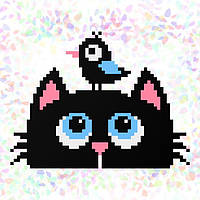 Водорозчинний флізелін міні К-116 Confetti