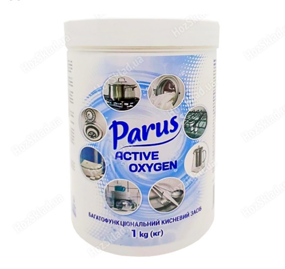 Плямовивідник Parus Percarbonate кисневмісний комплексної дії (банка) 1 кг (4820017663595)