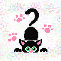 Водорозчинний флізелін міні К-117 Confetti