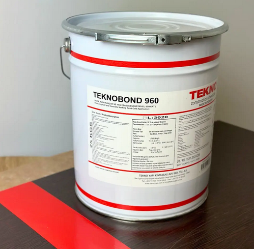 Фарба для дорожньої розмітки Teknobond 960 червона/Текнобонд 960 уп.25 кг червона