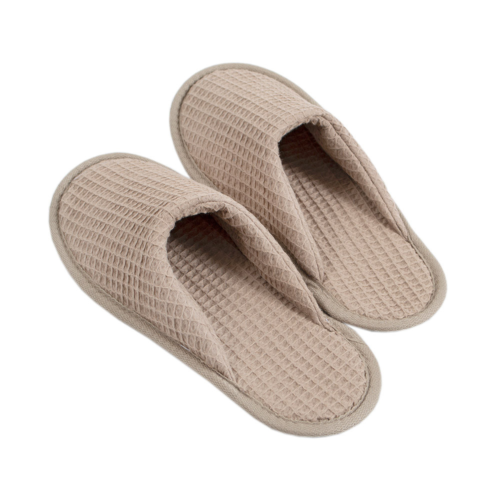 Тапочки Lotus Home - Waffle kahve кава оптом, фото 1