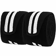 Бинти на коліна RDX K2 GYM Knee Wrap Black, фото 2