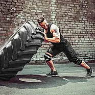 Бинти на коліна RDX K2 GYM Knee Wrap Black, фото 4