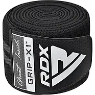 Бинти на коліна RDX KR11 GYM Knee Wrap Black/Grey, фото 2