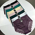 Ажурні жіночі трусики #9916 Biweier Мікс, фото 6