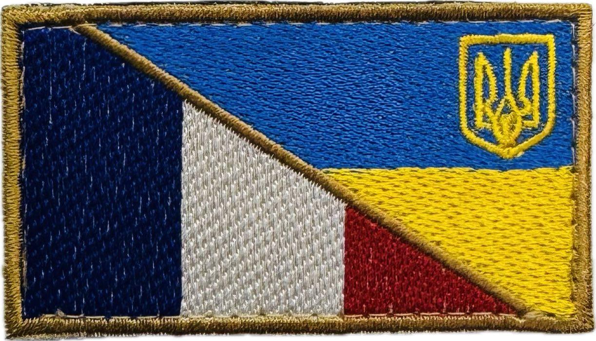 Прапорець Україна - Франція