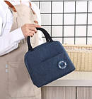 Термосумка для їжі та напоїв, термобокс для пікніка та гарячих обідів, фото 8