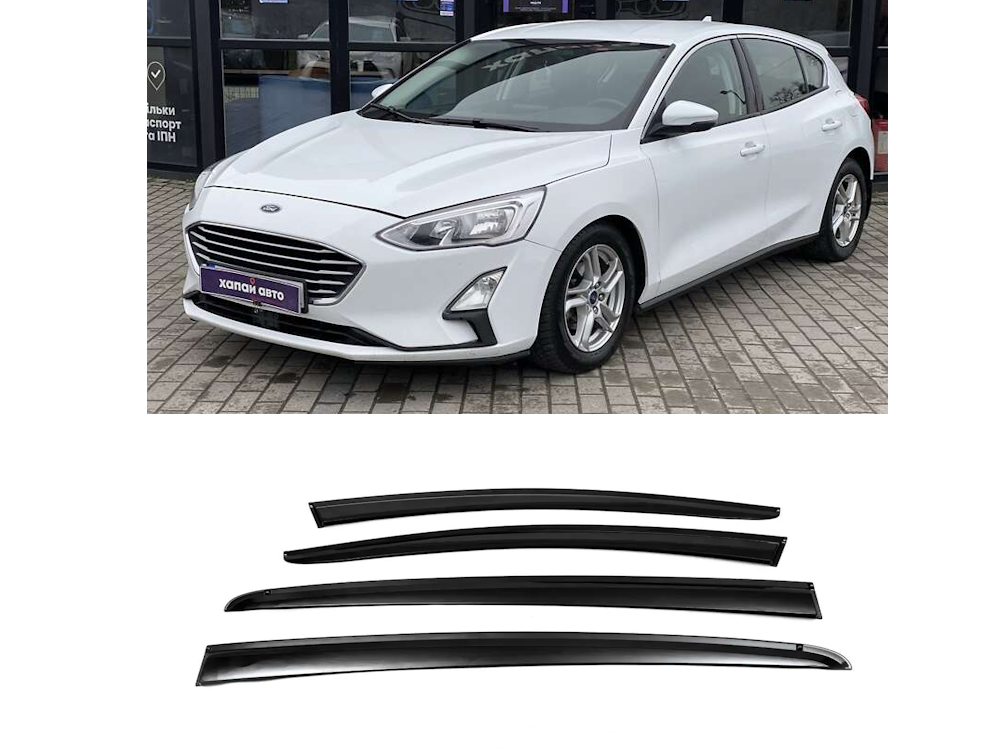Вітровик Ford Focus IV сед/хетч 2018 -> (скотч) Sunplex