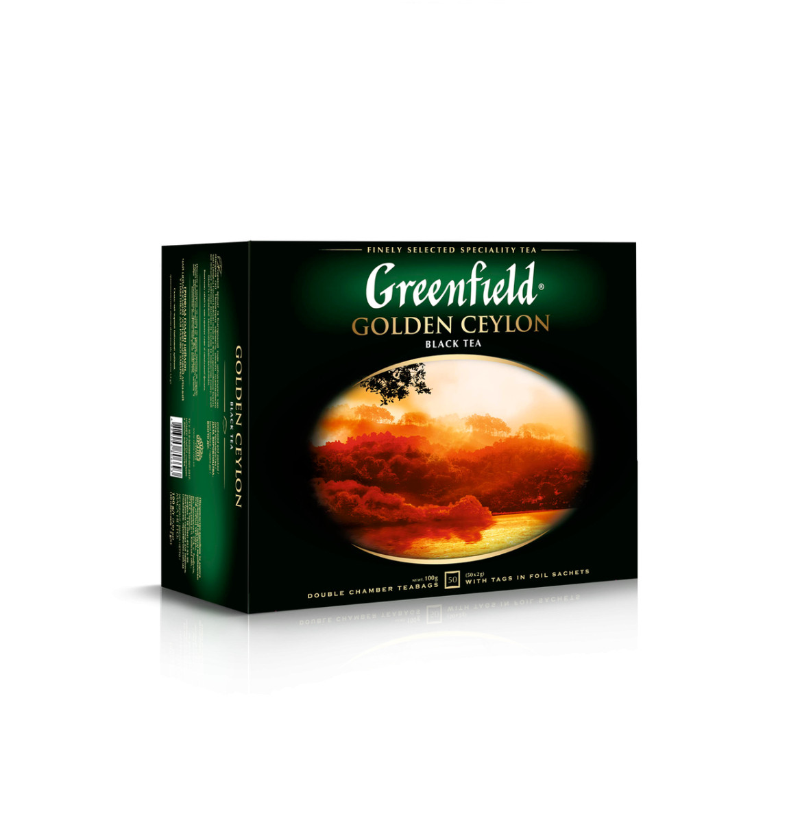 Чай чорний Greenfield Golden Ceylon пакетований 50*2г (Грінфілд)
