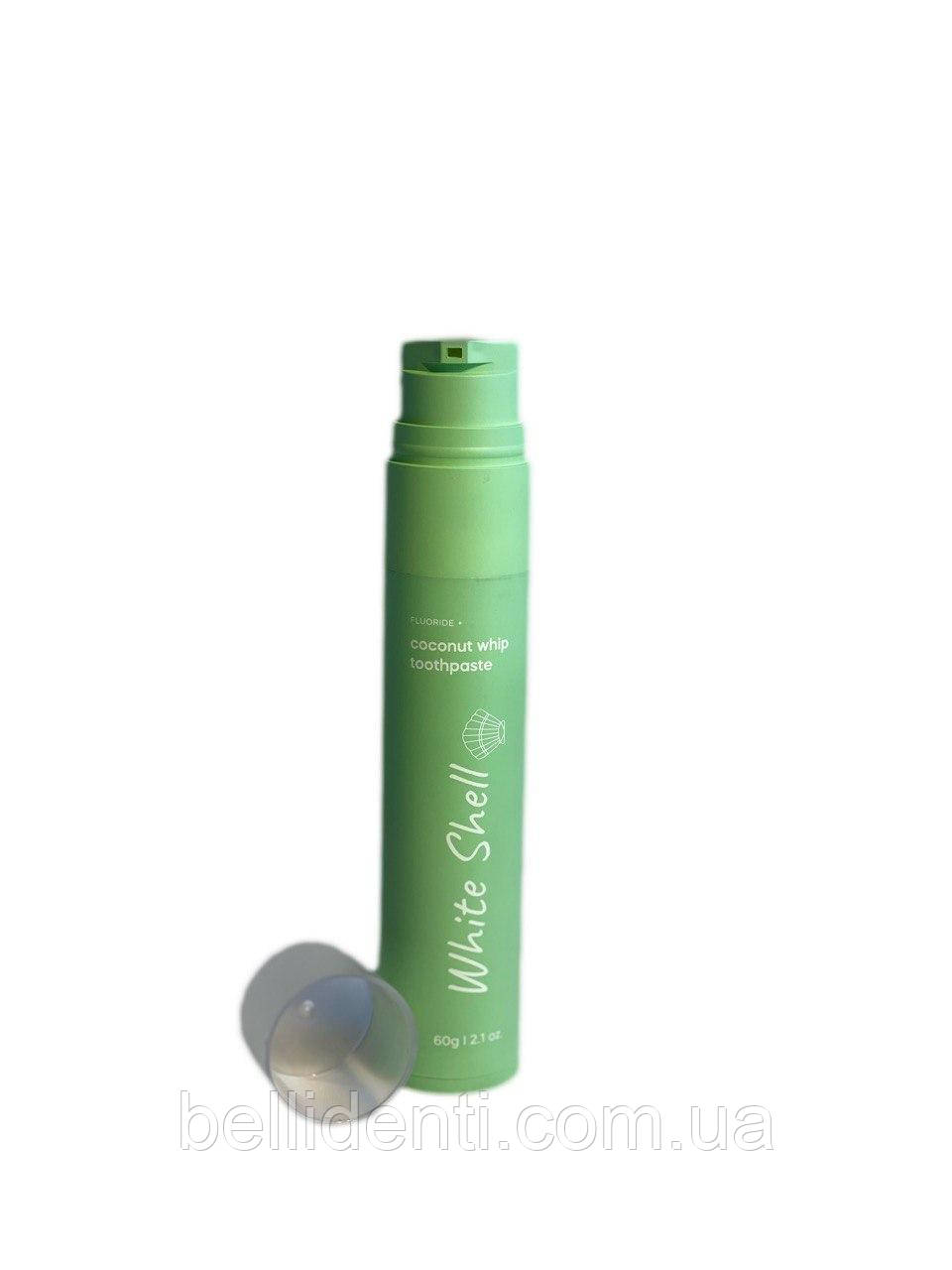 Зубна паста White Shell (смак кокоса), 60 г