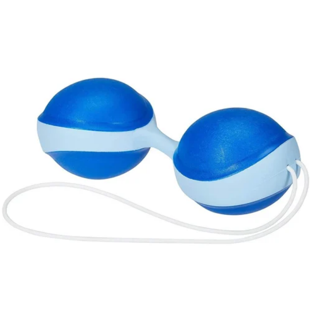 Вагінальні кульки Amor Gym Balls dark blue-light blue, фото 1
