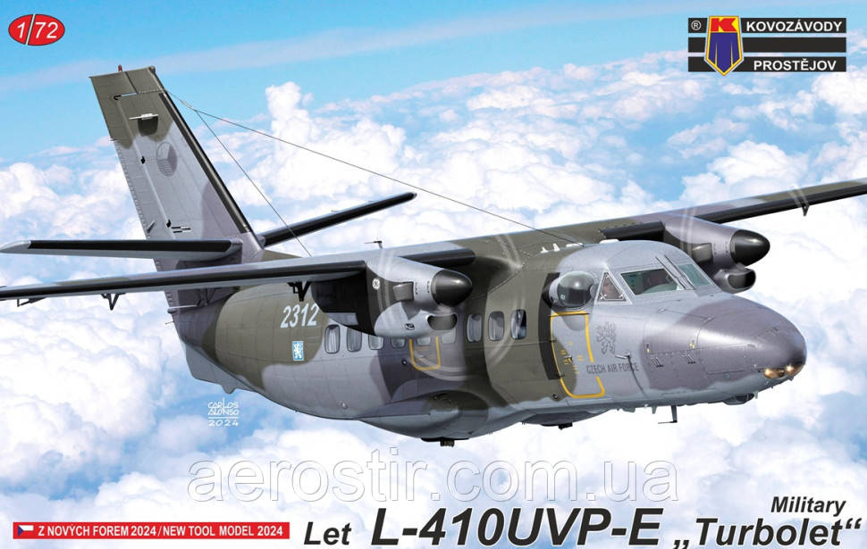 Let L-410UVP-E /Турболет/ 1/72 KPM0437, фото 1