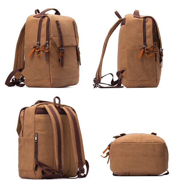 Рюкзак чоловічий Augur міський коричневий арт.00060 Рюкзак чоловічий Augur міський коричневий арт.00060