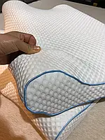 Ортопедична латексна подушка біла Kunmeng 50_70_120p