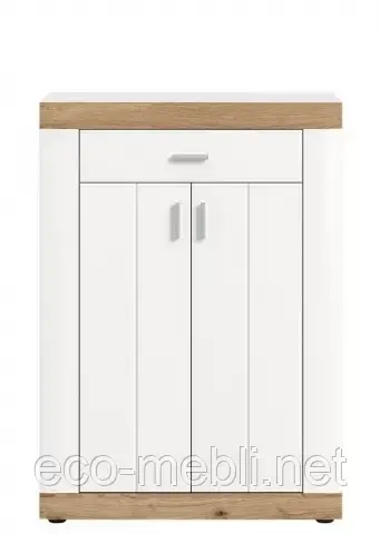 Комод 2Д1Ш Санторіні в спальню,вітальню,передпокій, фото 1