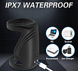 Ерекційна насадка DoubleSexyTube з вібрацією, акумулятором та пультом керування, фото 3