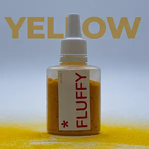 Оксамитова пудра для нігтів "Fluffy", ТМ "Easy to be professional", колір "Yellow"