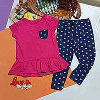 Костюм на дівчинку літо 12-18 місяців 80р