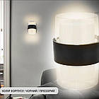 Світлодіодне бра LED 9 Вт управління вимикачем колір каркаса чорний ESL-21558, фото 5