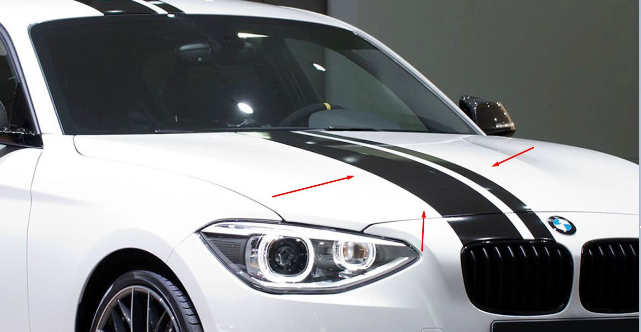 Акцентна смуга Performance для BMW F20 1-серія, фото 1