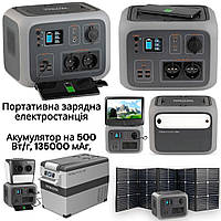 Зарядна електростанція TOTALPOWER 500 (500Wh, 300Вт), портативна станціядля телефонів, ноутбуків, роутерів тощо (аналог Bluetti)
