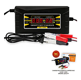 Зарядний пристрій для автомобільного акумулятора Suoer 6A 12V (SON-1206D) для гелевих, олив'яно-кислотних, фото 3