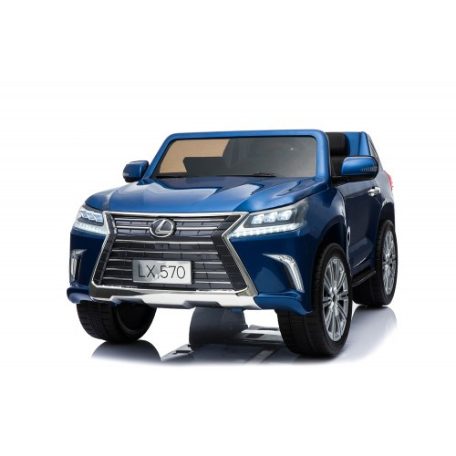 Електромобіль Lexus дитячий (2 мотори по 35W, акум 12V10AH, MP3, USB, SD, фарбований) LX570 Синій