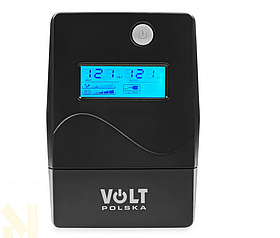 Блок безперебійного живлення Volt Polska Micro UPS 600VA/360W 7Ah 5UP0600070