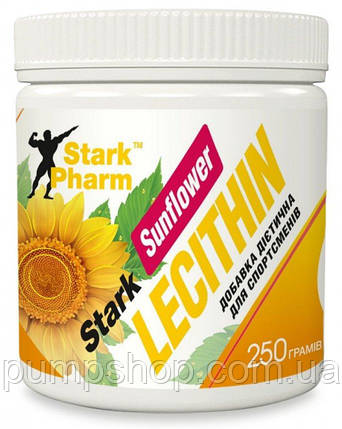 (уцінка терміни до 01.05.24 року) Лецитин Stark Pharm Sunflower Lecithin 250 г, фото 1