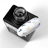 NAILSOFTHEDAY FUN! top 01 — фінішне покриття для нігтів з голографічним арт-декором , без липкого шару, 10 мл, фото 2