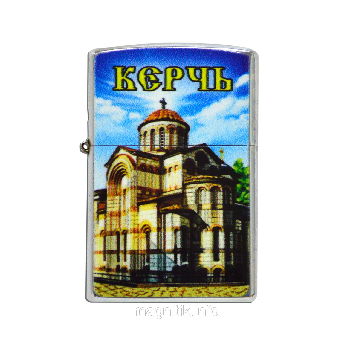 Запальничка металева "Кірч: Церква Івана Предтечі", фото 1