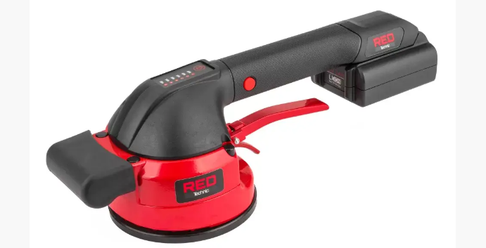Вібраційна присоска для плитки 50 кг RED Technic 18 В 12000 об/хв