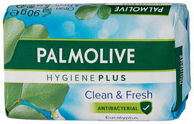 Тверде мило антибактеріальне Palmolive Naturals Hygiene Plus Евкаліпт 90г, Palmolive, Арт.53659