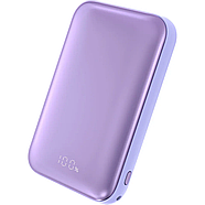 Зовнішній акумулятор повербанк з підтримкою MagSafe PROOVE Vibe Energy Power Bank 20W 10000mAh (фіолетовий), фото 4