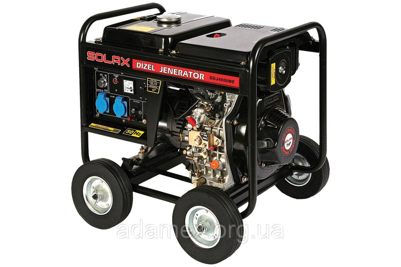 Дизельний генератор SOLAX SDJ4000ME
