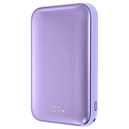 Зовнішній акумулятор повербанк з підтримкою MagSafe PROOVE Vibe Energy Power Bank 20W 10000mAh (фіолетовий), фото 3