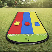 Большая водная горка 4 м с фонтаном + 3 водные доски Malatec 23944