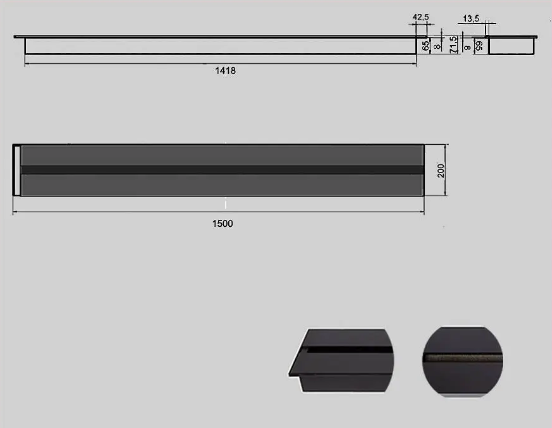 Горілка біокамін Kami 200/1500 ЛІНІЯ