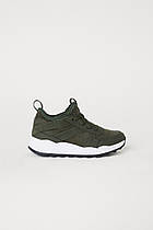 Кросівки снікерси H&M для хлопчика хакі зелені розмір 33