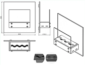 Біокамін Kami Marapi Stone, фото 2