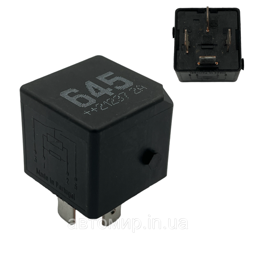 Автомобільне реле на 4 контакти 12V 40A, фото 1